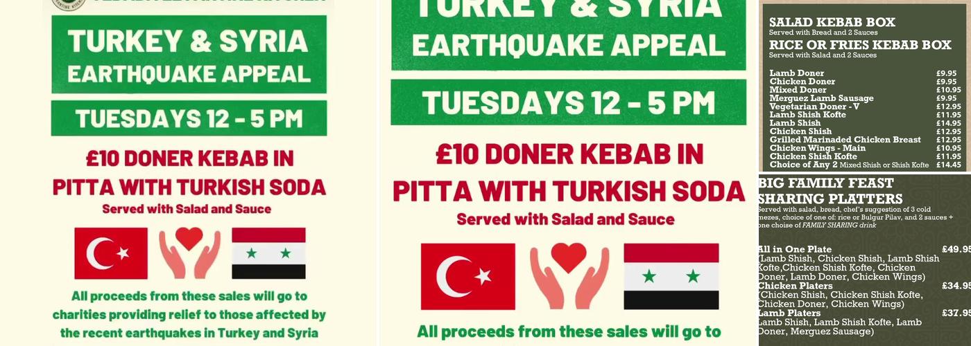 Yebaba Levantine Kitchen Menu