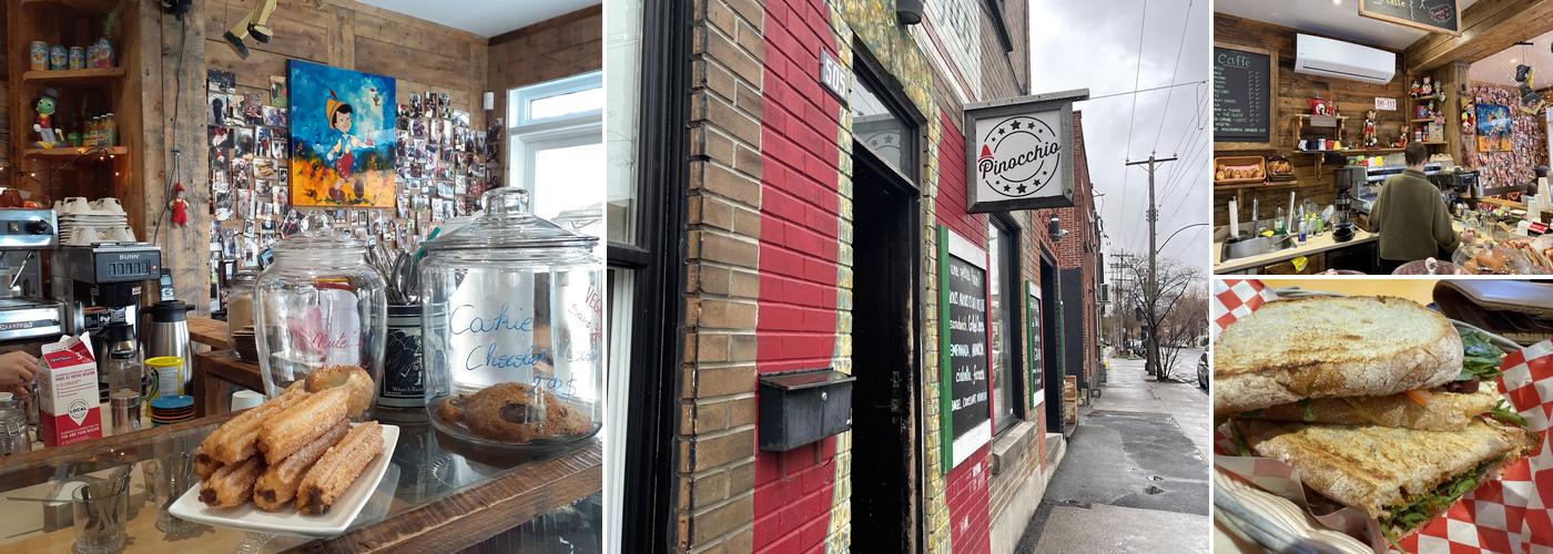 Pinocchio Cafè Menu