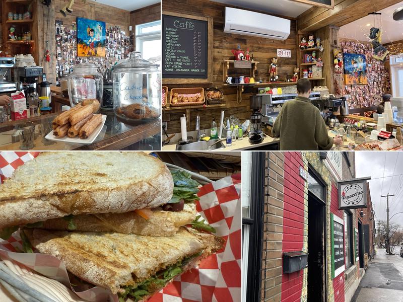 Pinocchio Cafè Menu