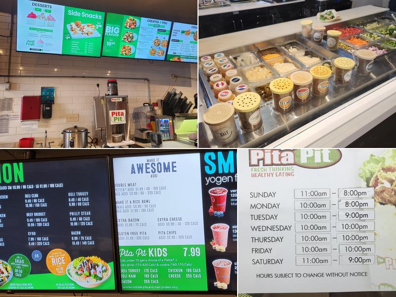Pita Pit Menu