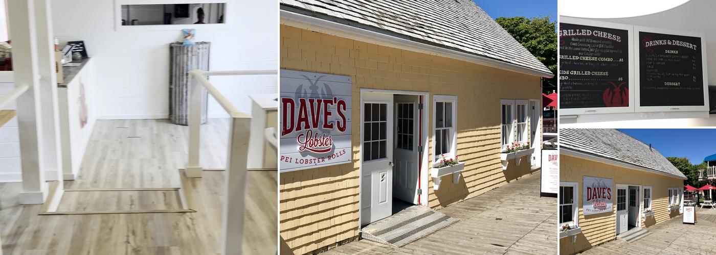 Dave's Lobster Charlottetown Menu