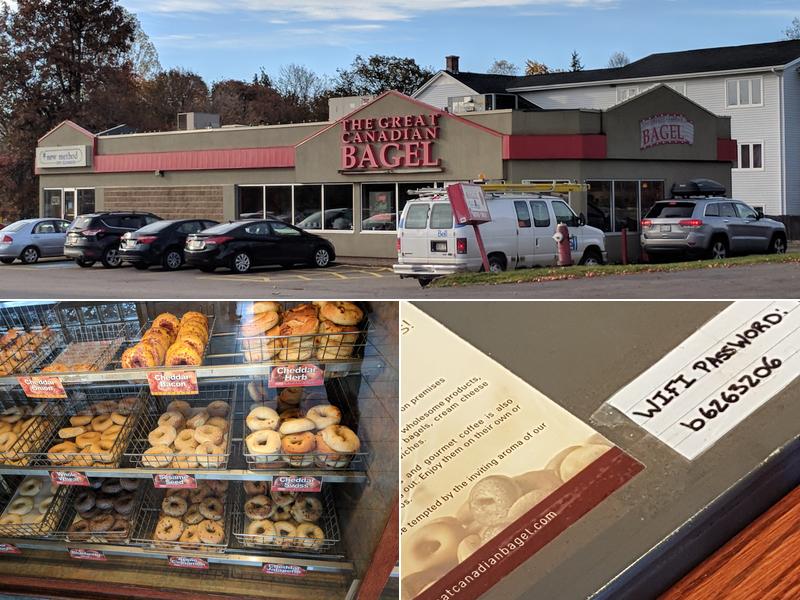 Great Canadian Bagel Menu