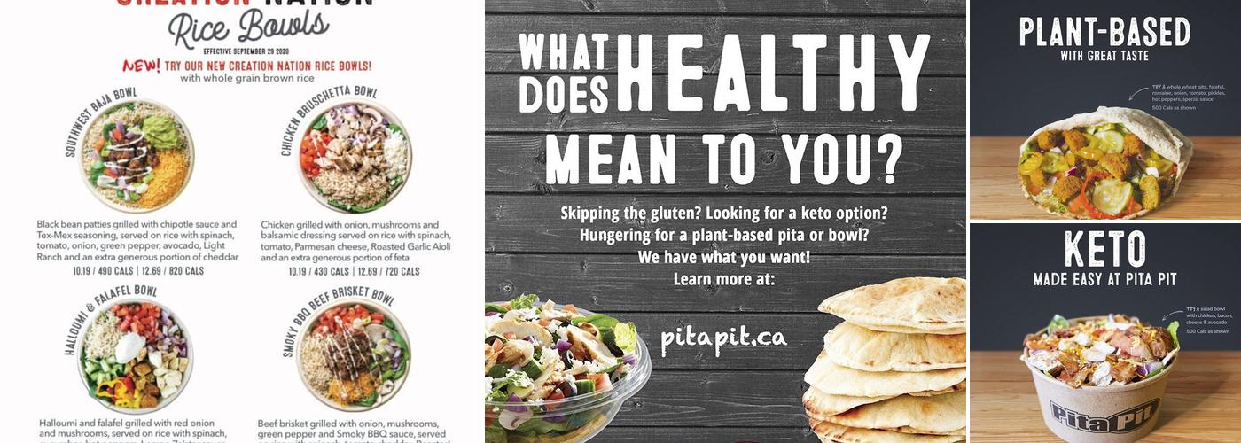 Pita Pit Menu