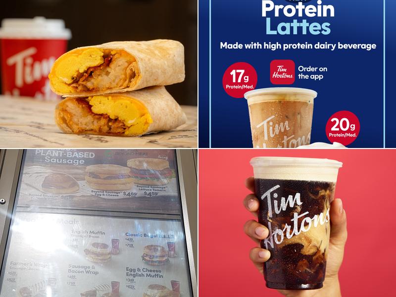Tim Hortons Menu