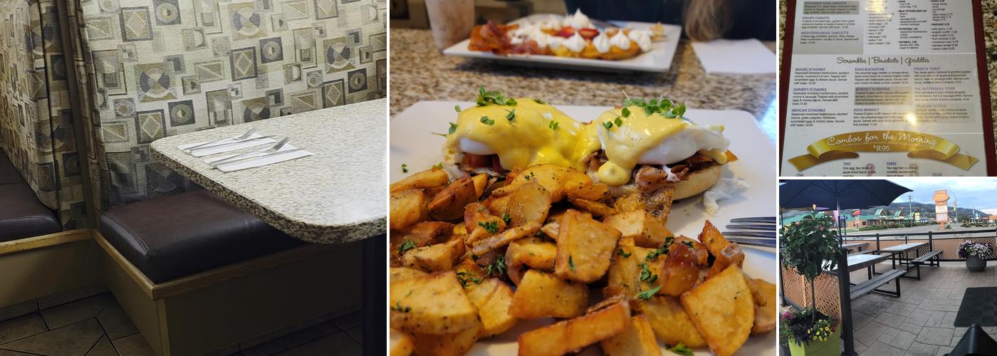 Shades on Main Restaurant Menu