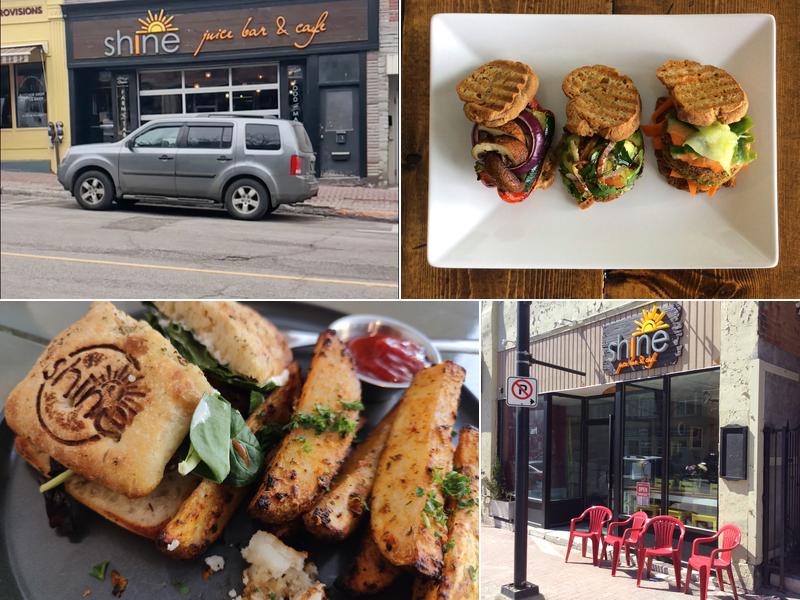 Shine Plant Based Kitchen Menu