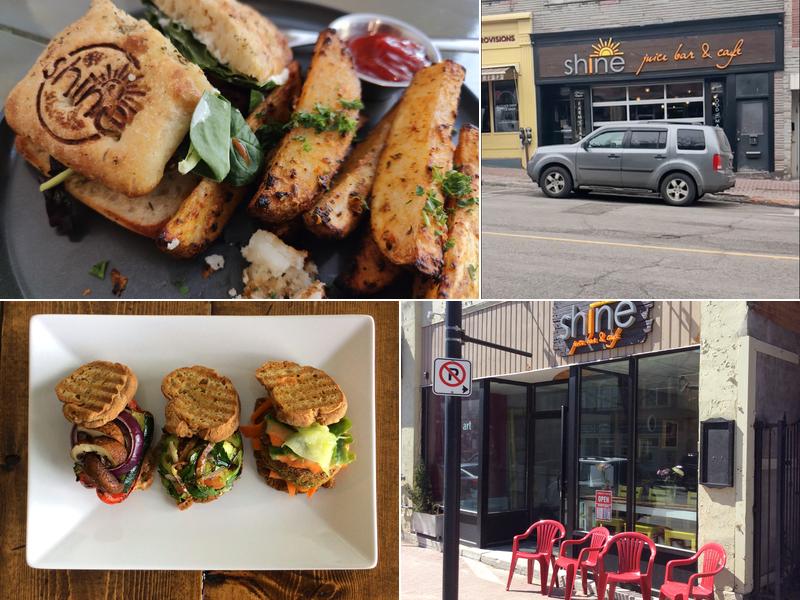 Shine Plant Based Kitchen Menu