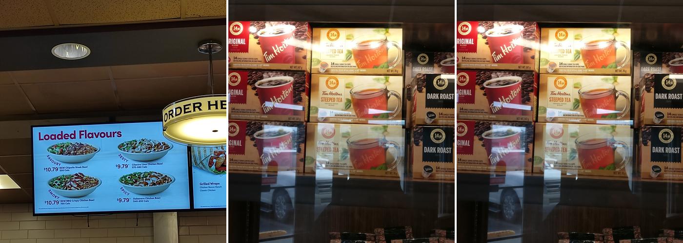 Tim Hortons Menu