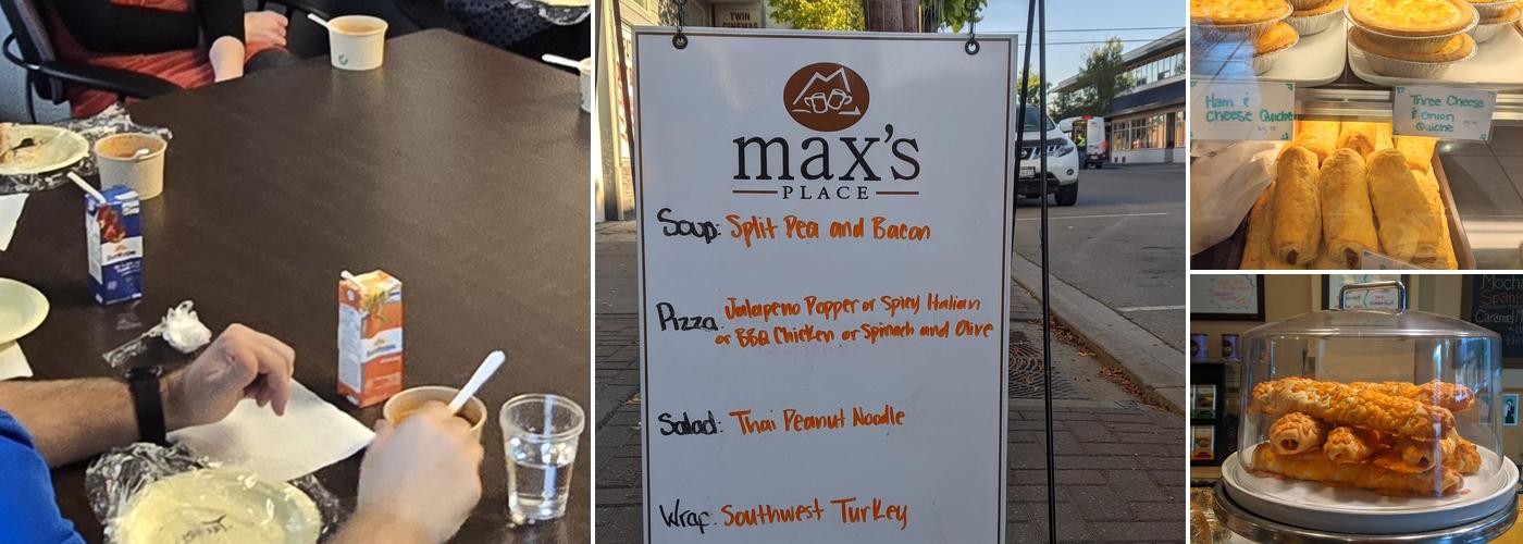 Max's Place Menu