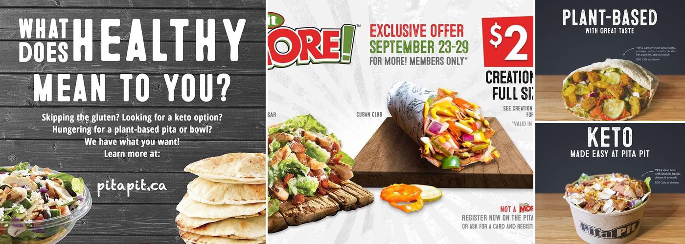 Pita Pit Menu