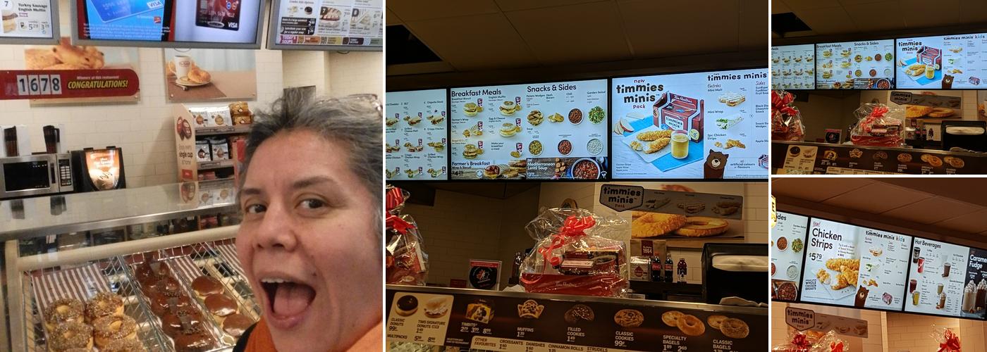 Tim Hortons Menu