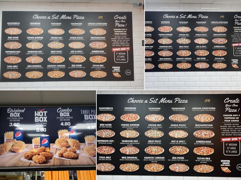 Tasty Chicken And Pizza Menu