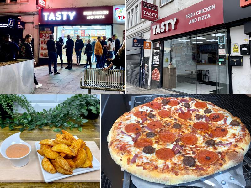 Tasty Chicken And Pizza