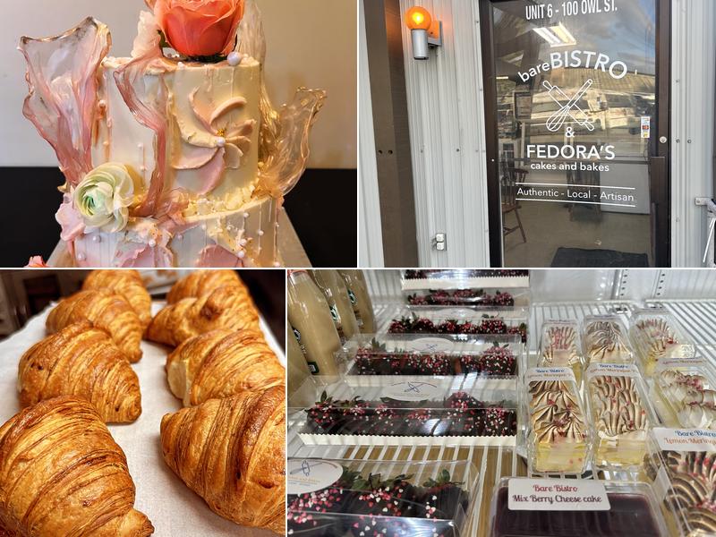 Bare Bistro by Fedoras cakes and bakes 100 Owl St #6, Banff