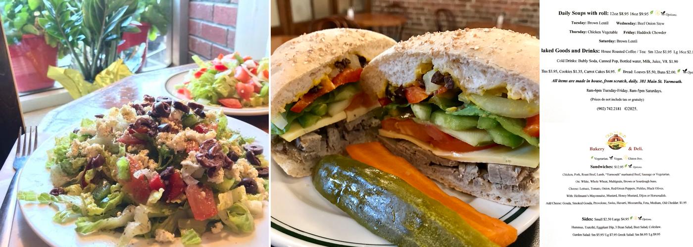 Old World Bakery And Deli Menu