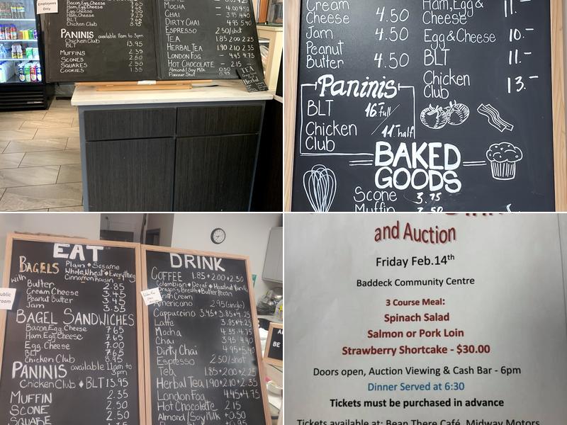 Bean There Cafe Menu