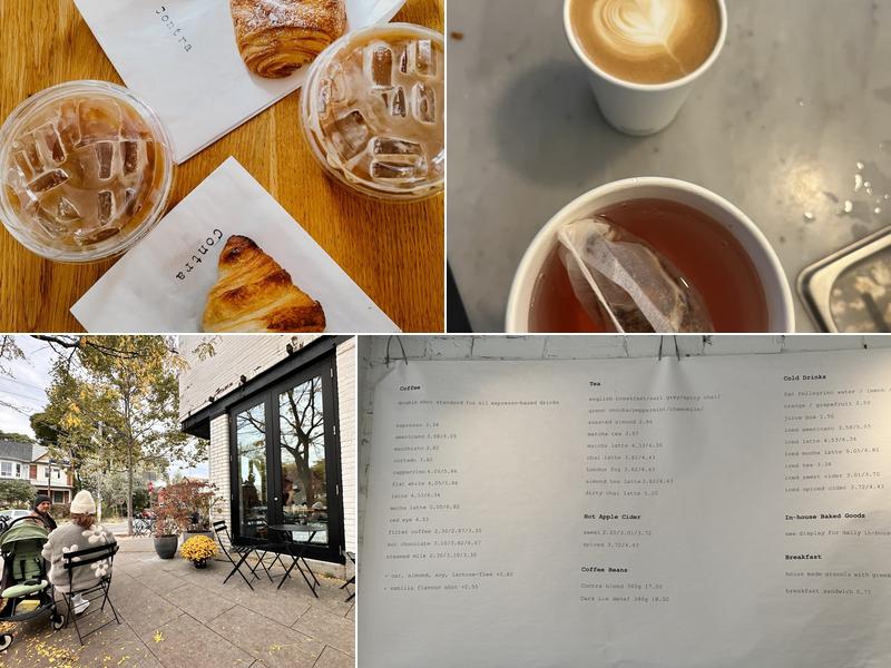 Contra Café Menu