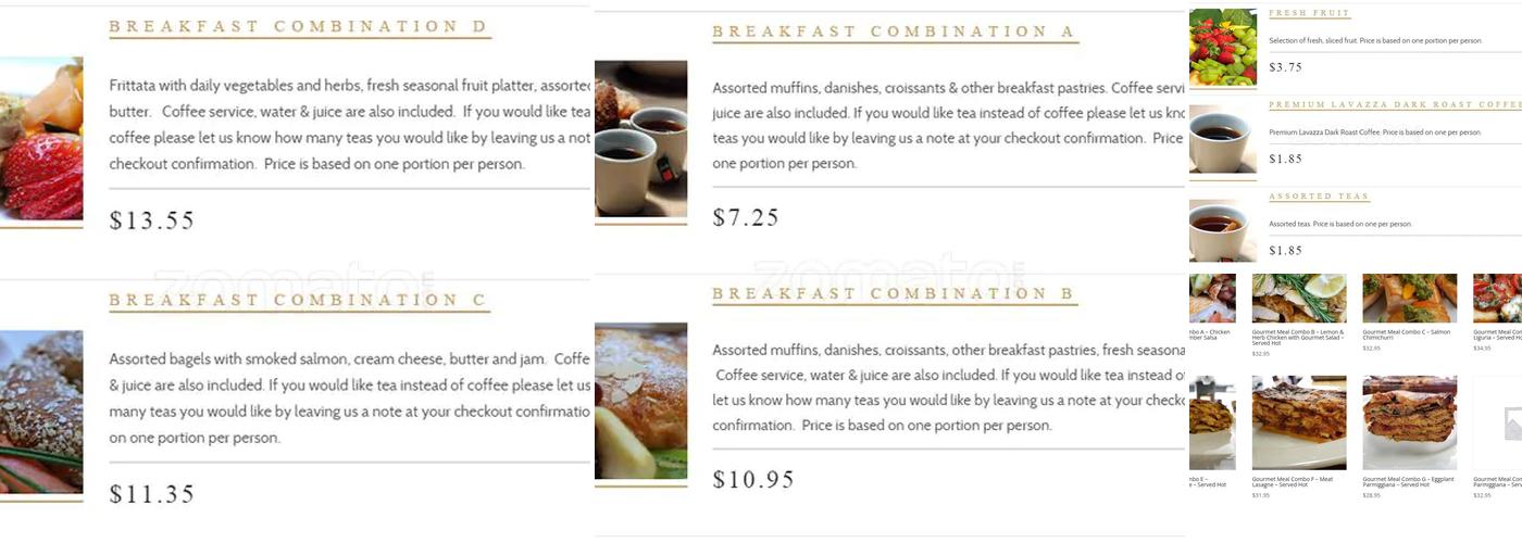 Rapido Menu