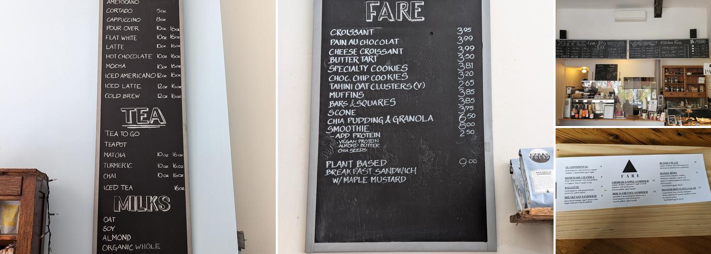 Ezra's Pound Menu