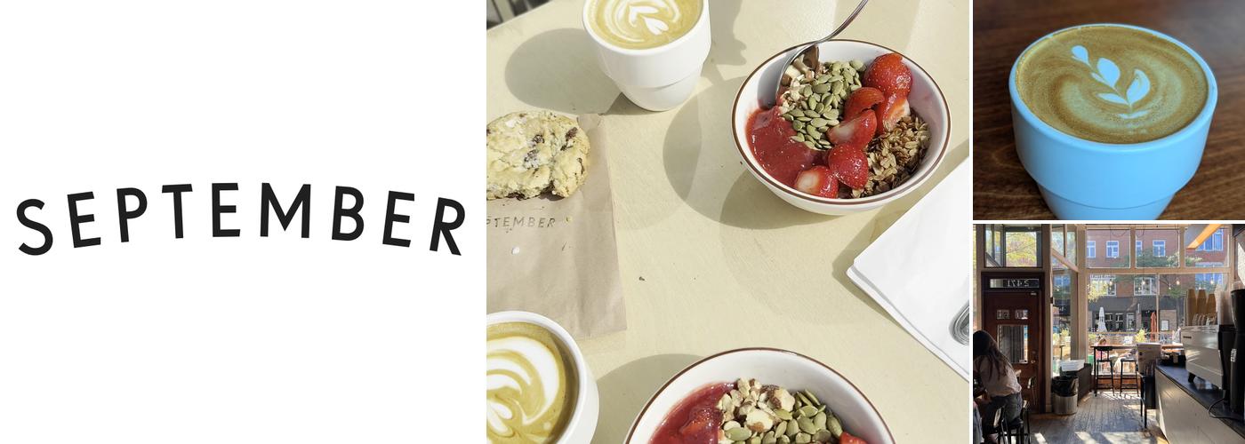 September Cafe Menu