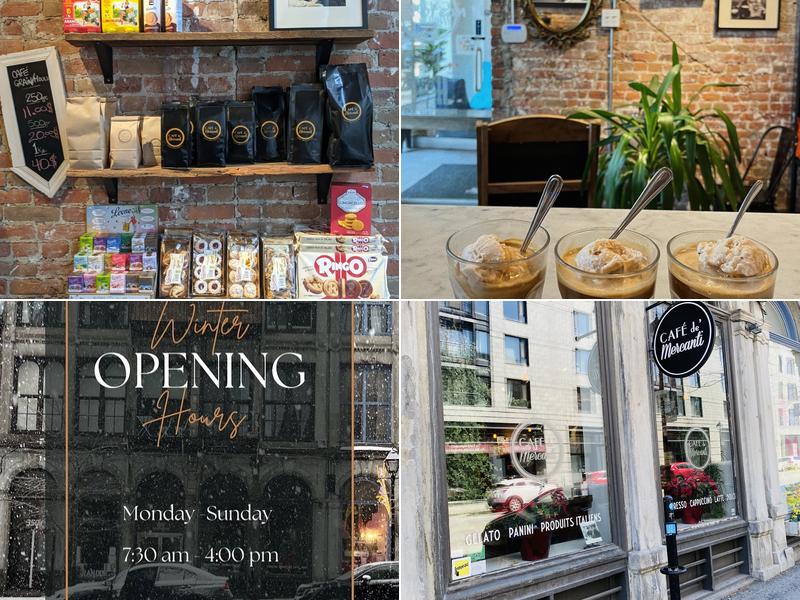 Café de Mercanti Old Montreal