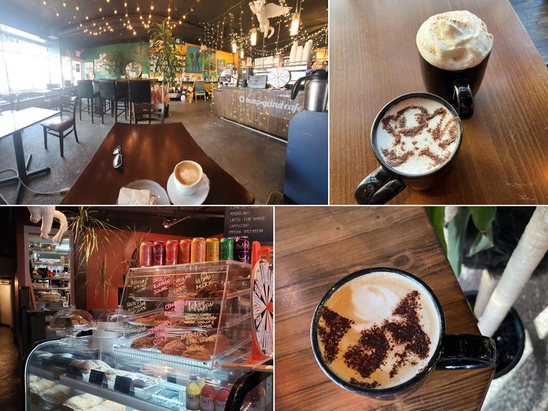 Bump N Grind Cafe Menu