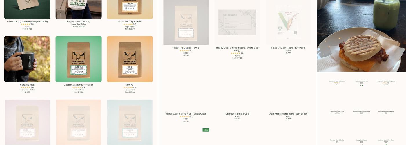 Happy Goat Coffee Co. (Laurel) Menu