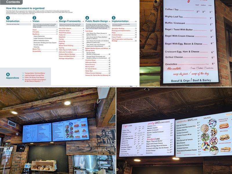 Byward Café Menu
