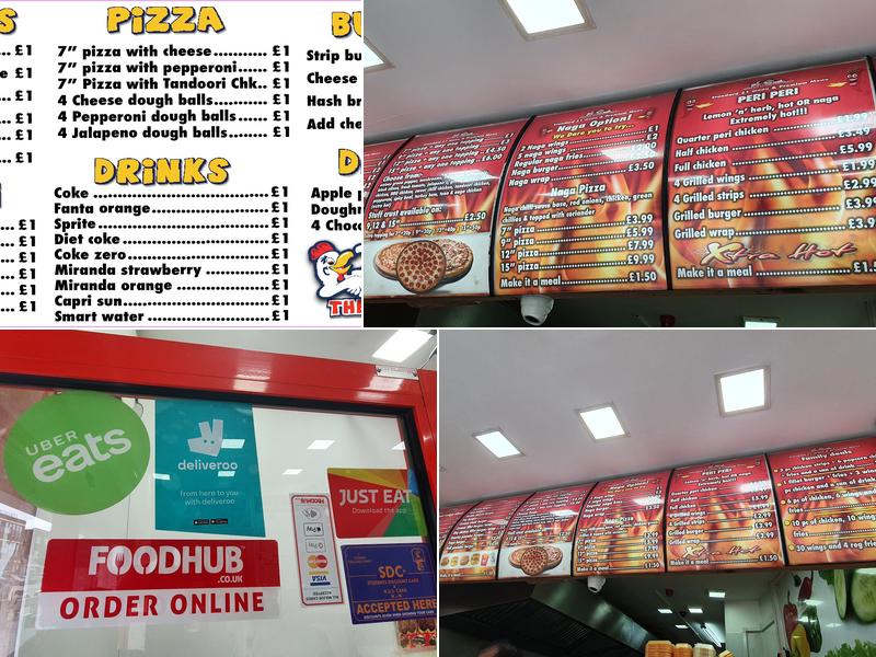 The £1 chicken shop & Premium Menu