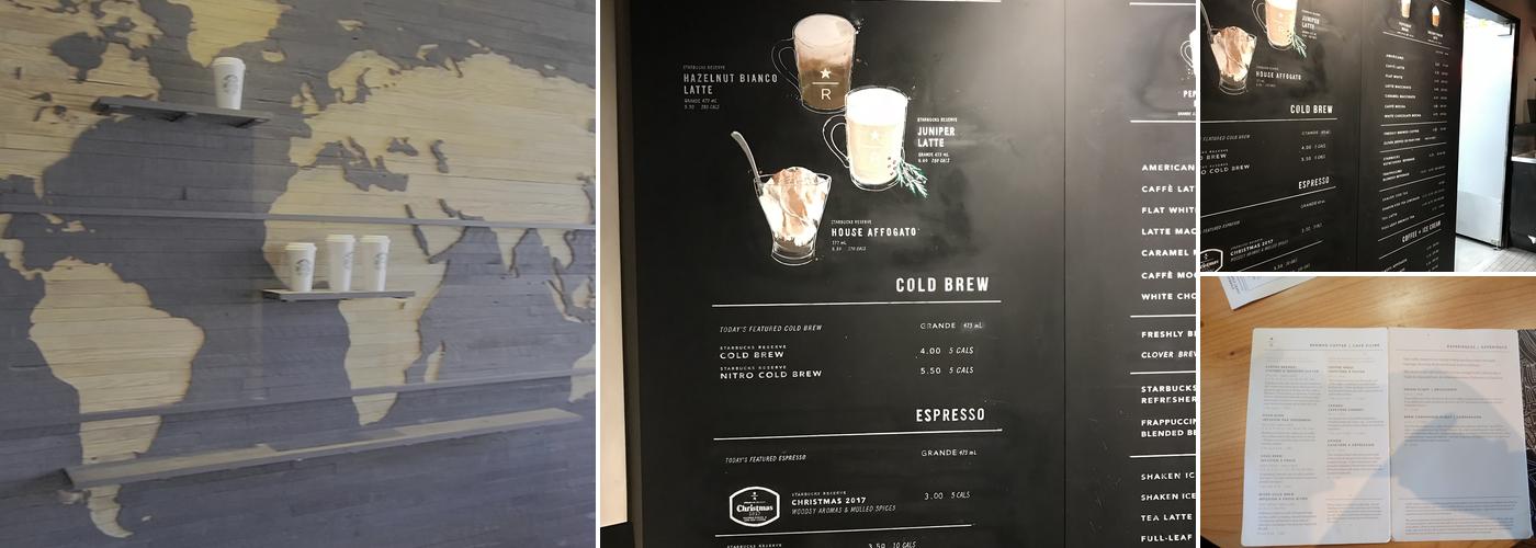 Starbucks Menu