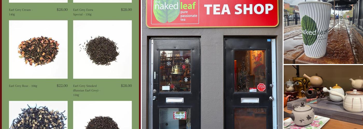 The Naked Leaf Menu