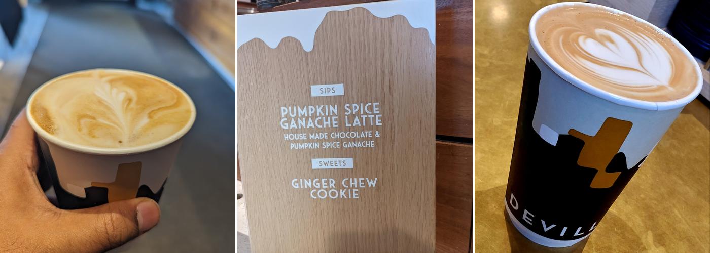 Deville Coffee Menu