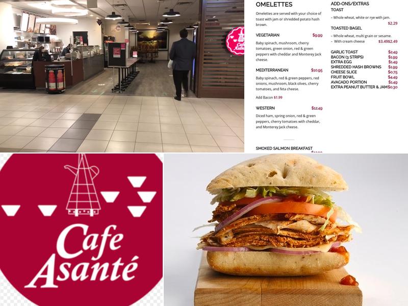 Cafe Asante Menu
