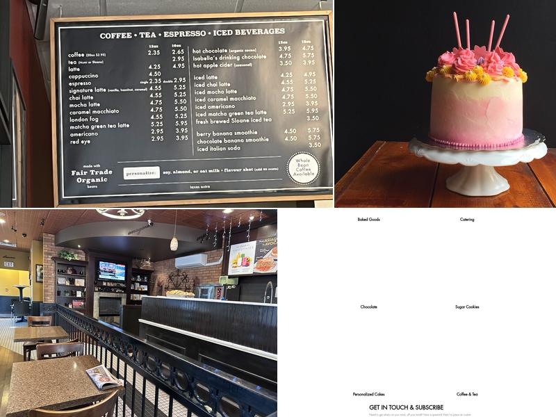 Isabella's Chocolate Café Menu