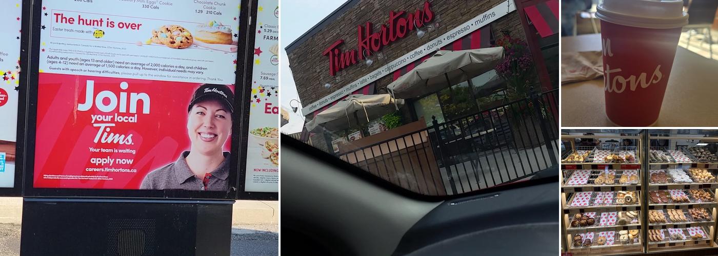 Tim Hortons Menu