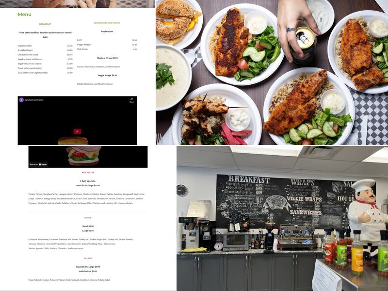 Hobson Lake Cafe Menu