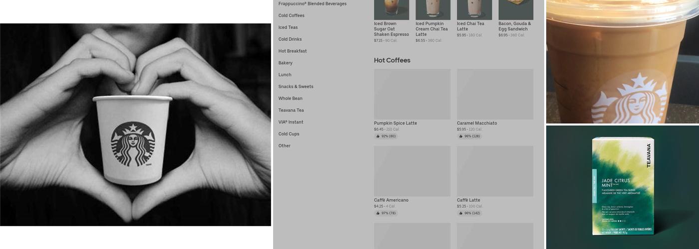 Starbucks Menu