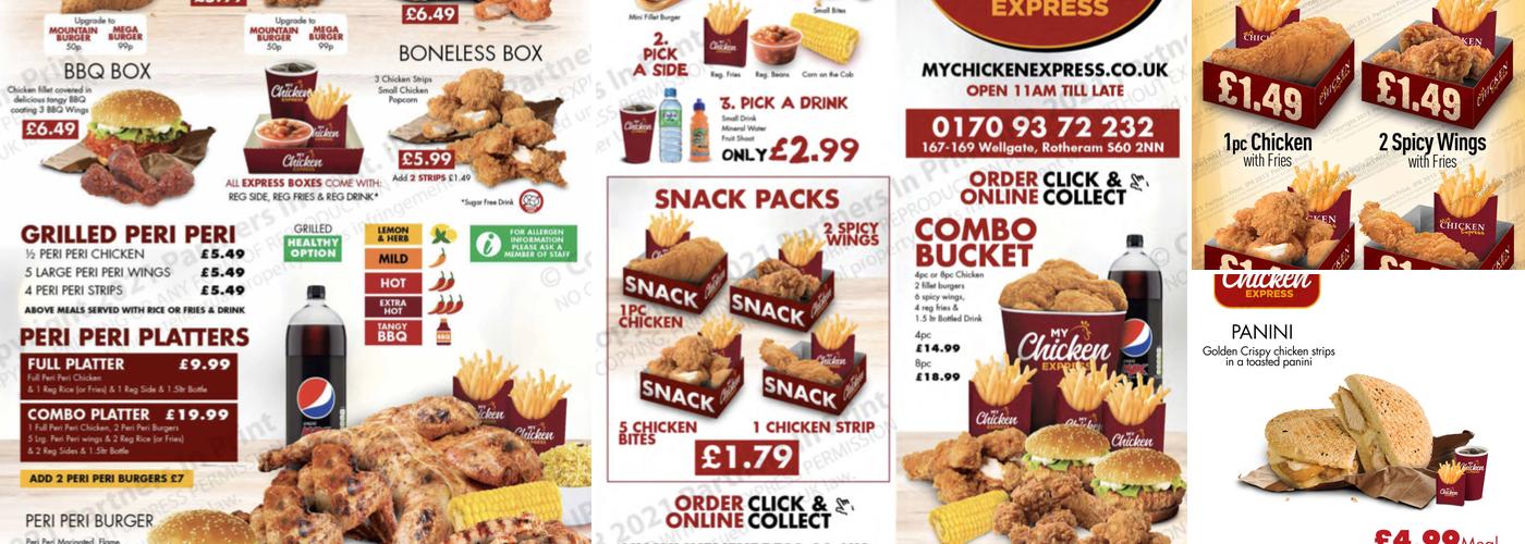 My Chicken Express Menu