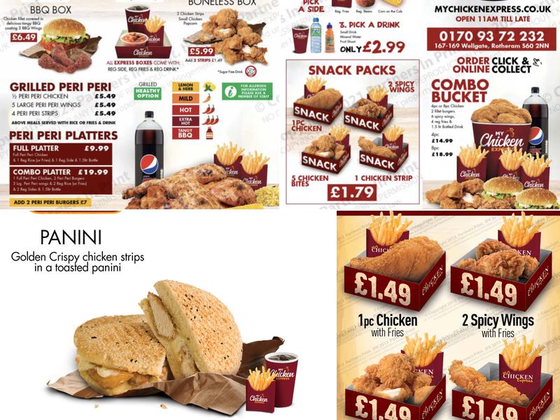 My Chicken Express Menu