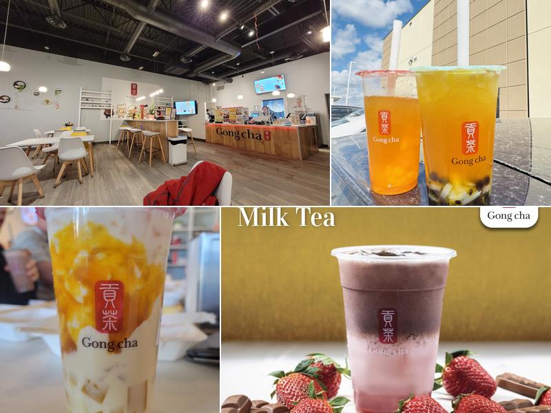 Gong cha Bubble Tea + Arirang Rice Hotdog Menu