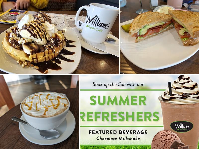 Williams Fresh Cafe Menu