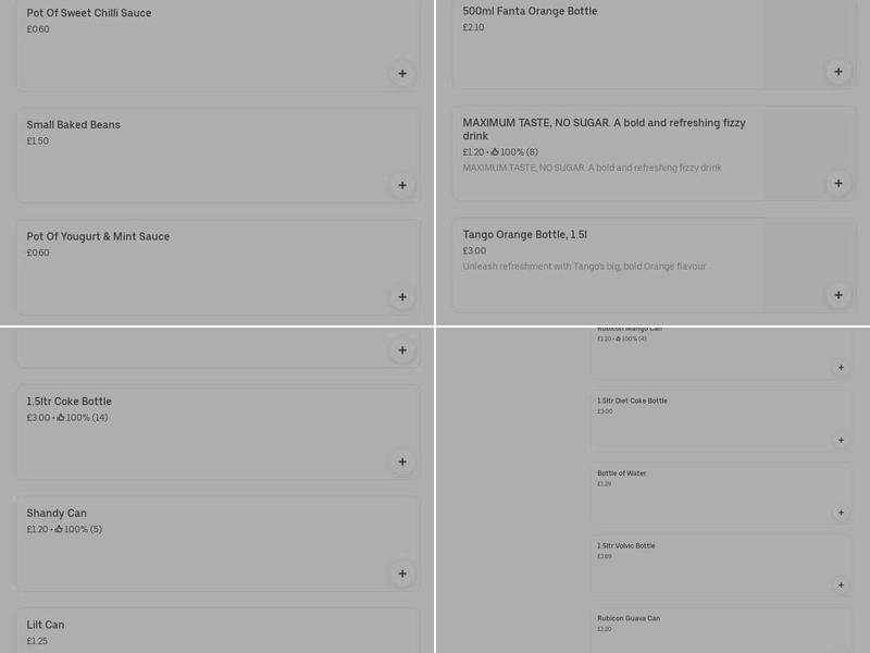 Eastwood fish & chips Kebabs Burgers Menu