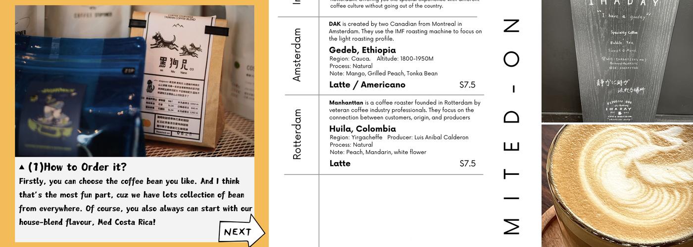 IHADay Bubble Tea Cafe Menu