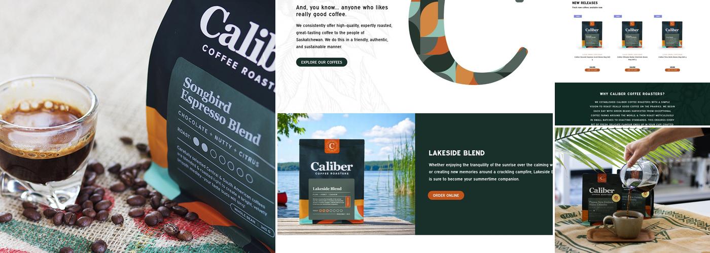 Caliber Coffee Roasters Menu