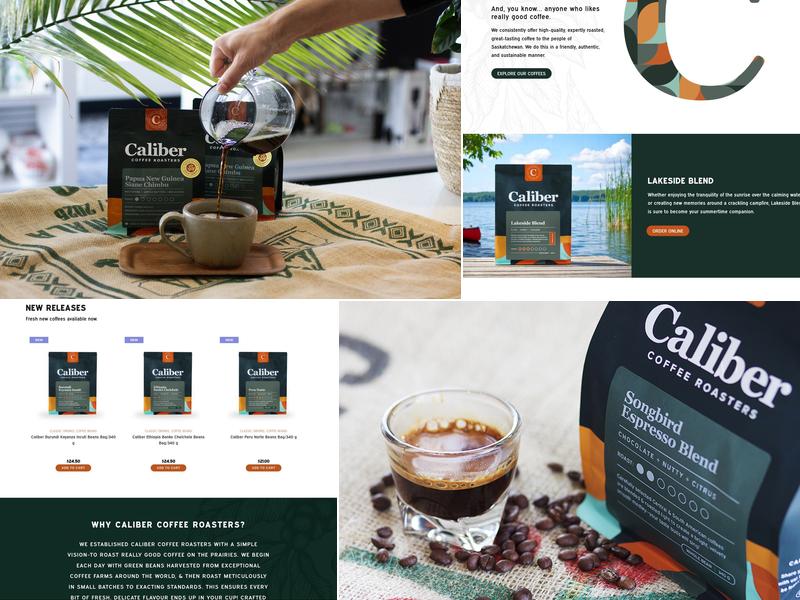 Caliber Coffee Roasters Menu