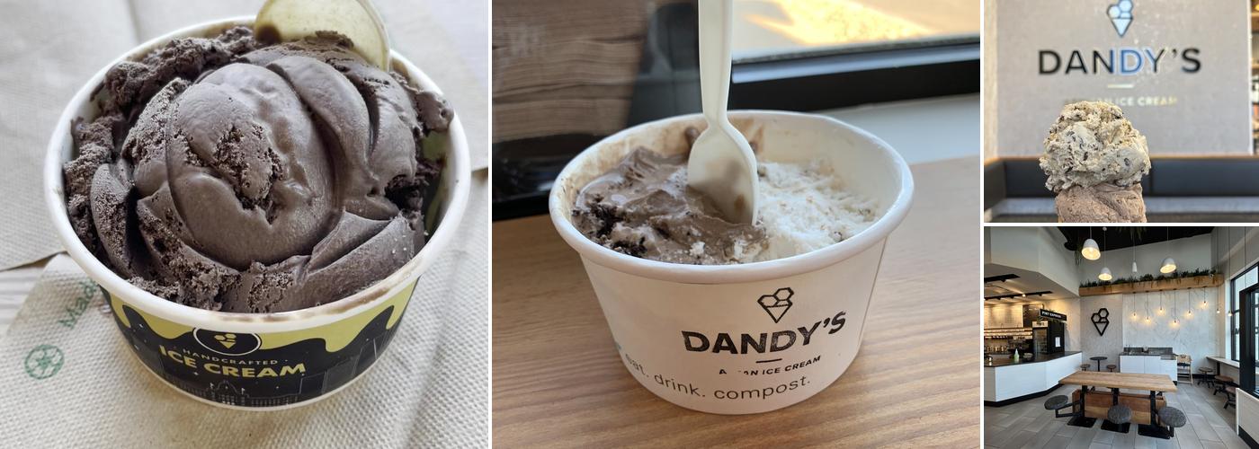Dandy's Artisan Ice Cream Menu