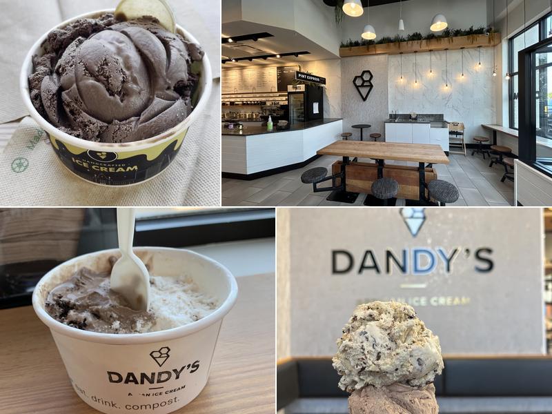 Dandy's Artisan Ice Cream Menu