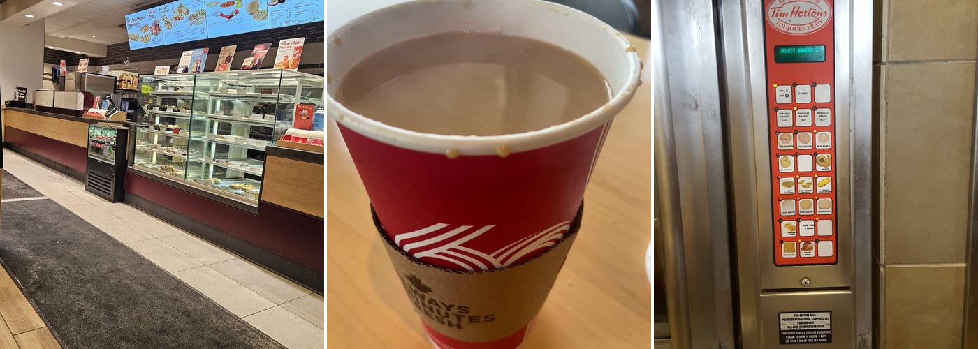 Tim Hortons Menu