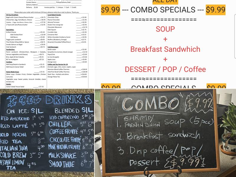 Café Cognito Menu