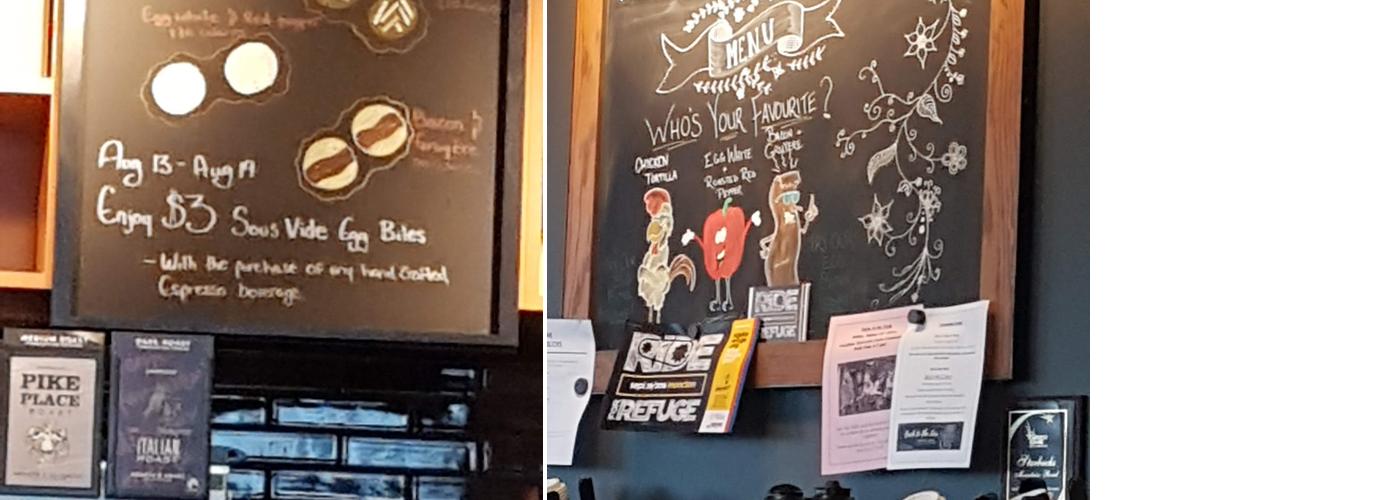 Starbucks Menu
